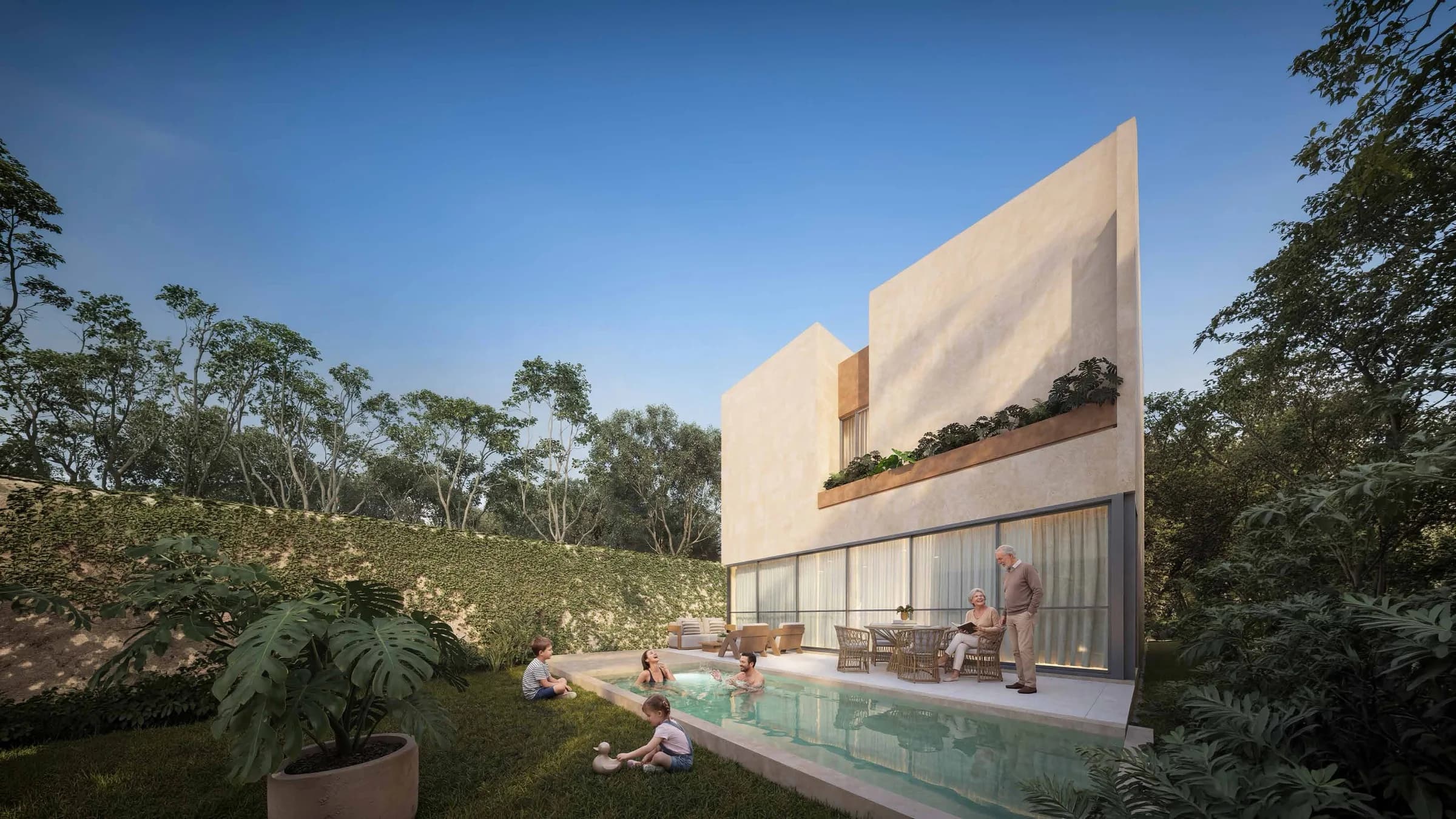 Tierra Madre · Casas